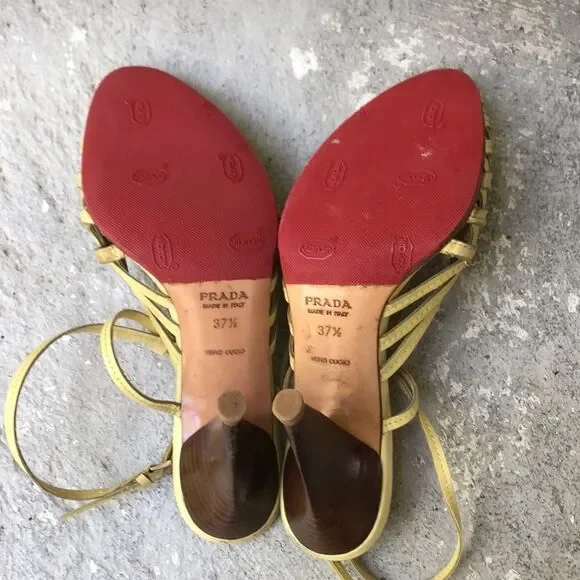 Prada  woven  sandals - Picture 7 of 12